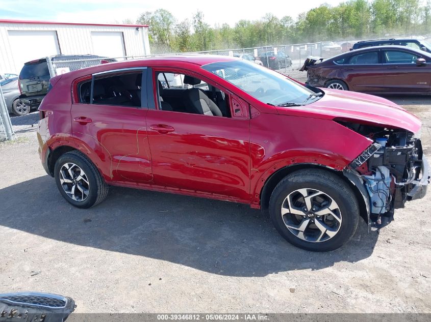 2021 Kia Sportage Lx VIN: KNDPMCAC5M7899416 Lot: 39346812