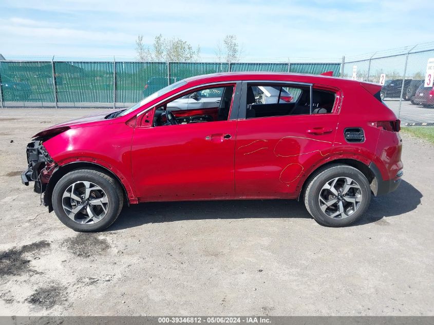 2021 Kia Sportage Lx VIN: KNDPMCAC5M7899416 Lot: 39346812