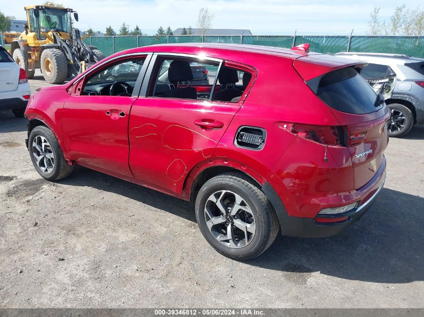 2021 Kia Sportage Lx VIN: KNDPMCAC5M7899416 Lot: 39346812