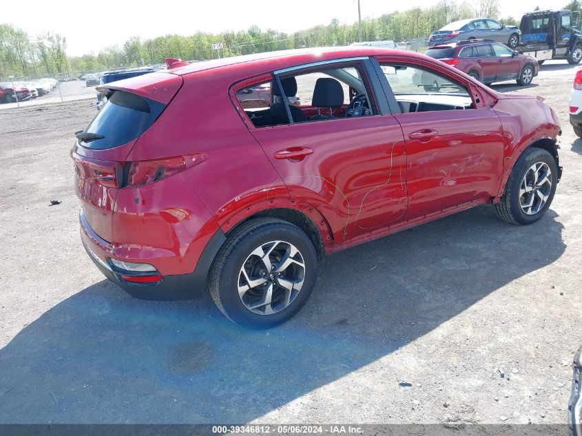 2021 Kia Sportage Lx VIN: KNDPMCAC5M7899416 Lot: 39346812