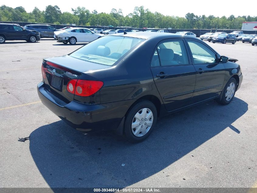 2008 Toyota Corolla Le VIN: 2T1BR30E58C880321 Lot: 39346814