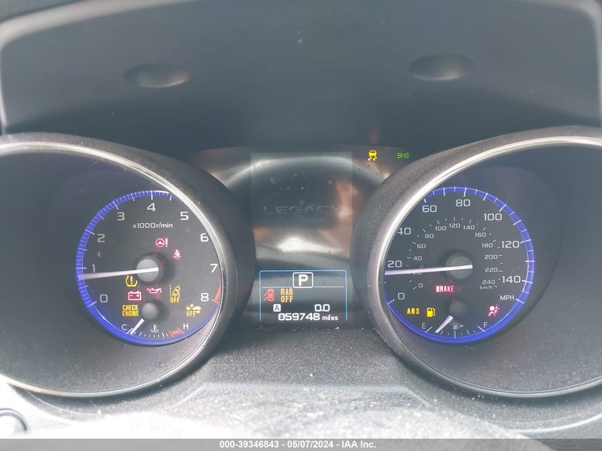 2018 SUBARU LEGACY SPORT - 4S3BNAS68J3009420