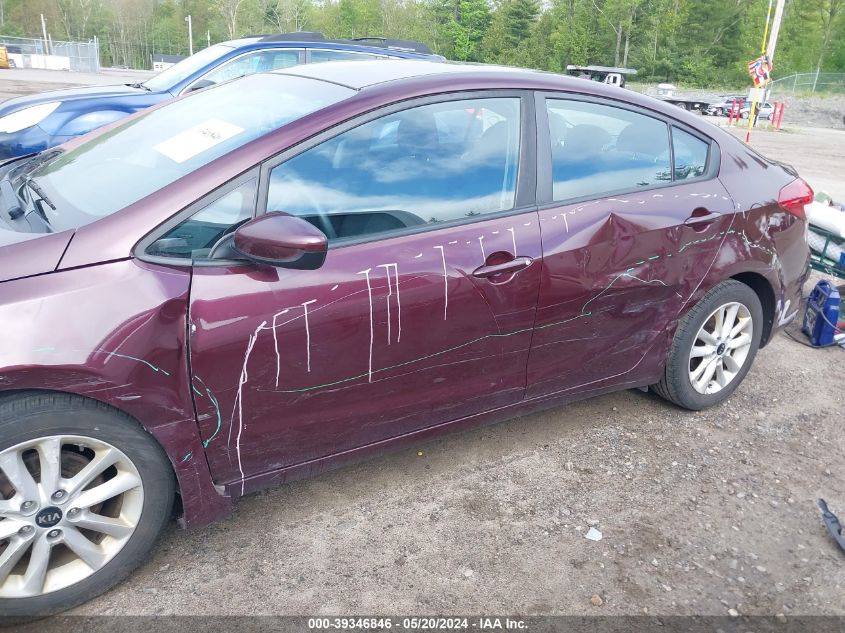 2017 Kia Forte Lx VIN: 3KPFL4A75HE116866 Lot: 39346846