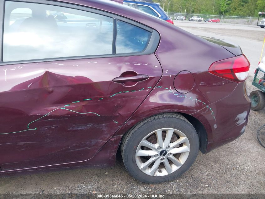 2017 Kia Forte Lx VIN: 3KPFL4A75HE116866 Lot: 39346846