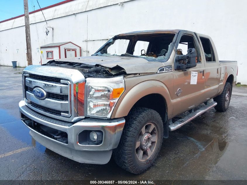 2011 Ford F-250 Lariat VIN: 1FT7W2BT6BEA29640 Lot: 39346857