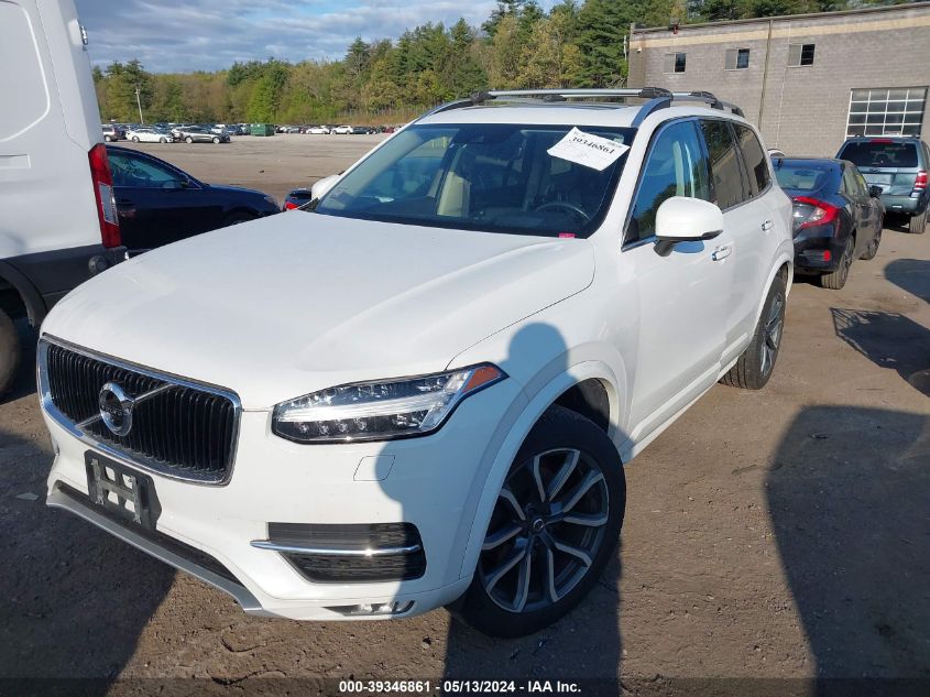 2016 Volvo Xc90 T6 Momentum VIN: YV4A22PK8G1065469 Lot: 39346861