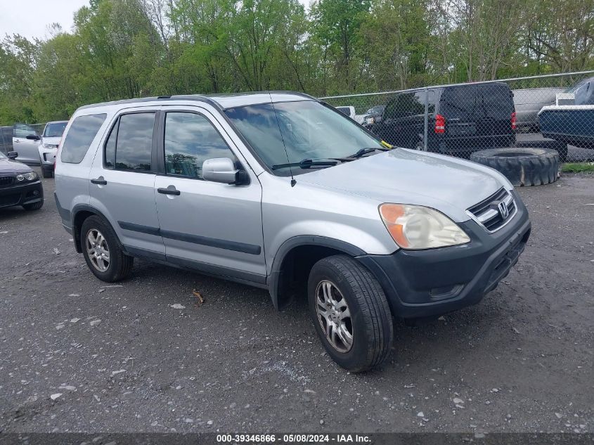 2002 Honda Cr-V Ex VIN: SHSRD78822U003249 Lot: 39346866