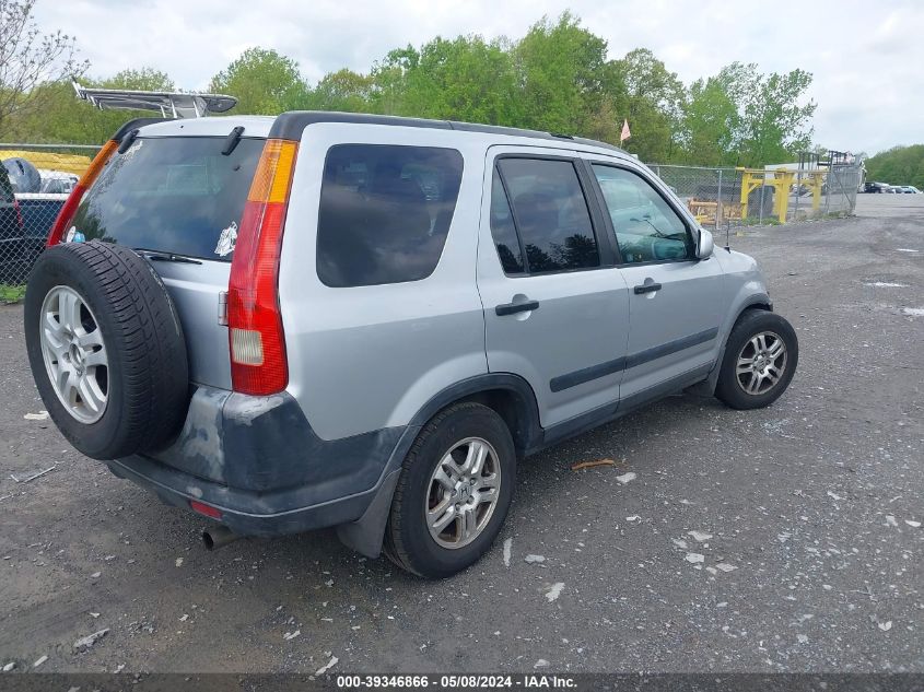 2002 Honda Cr-V Ex VIN: SHSRD78822U003249 Lot: 39346866