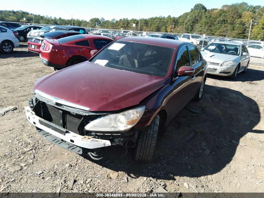 2011 Hyundai Genesis 3.8 VIN: KMHGC4DE2BU133983 Lot: 39346893