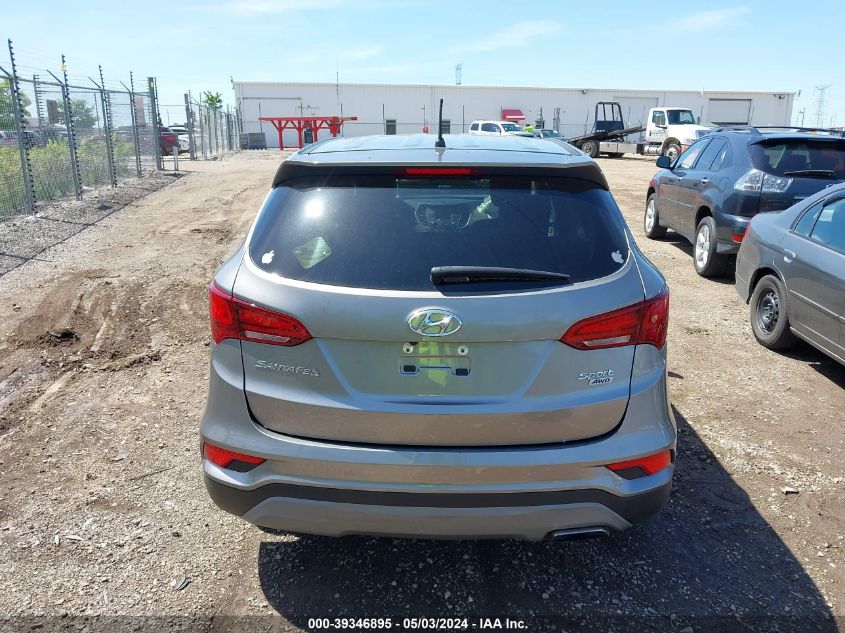 2018 Hyundai Santa Fe Sport 2.4L VIN: 5NMZTDLB2JH106745 Lot: 39346895