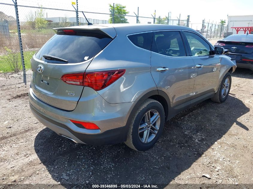 2018 Hyundai Santa Fe Sport 2.4L VIN: 5NMZTDLB2JH106745 Lot: 39346895