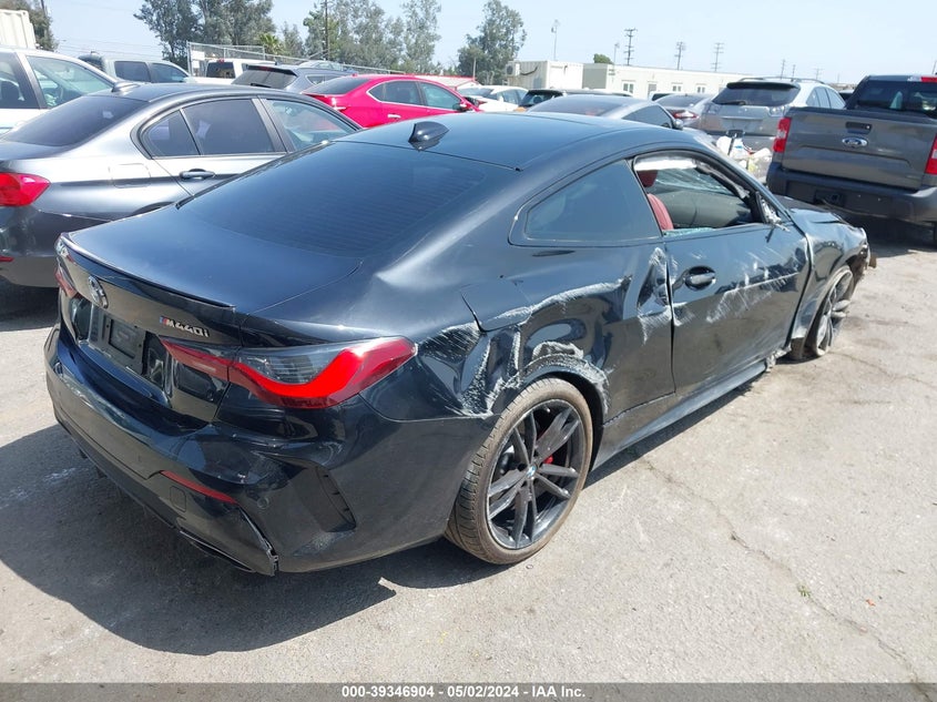 2021 BMW M440I xDrive VIN: WBA13AR00MCG99574 Lot: 39346904