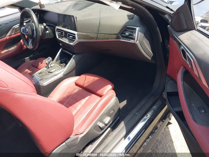 2021 BMW M440I xDrive VIN: WBA13AR00MCG99574 Lot: 39346904