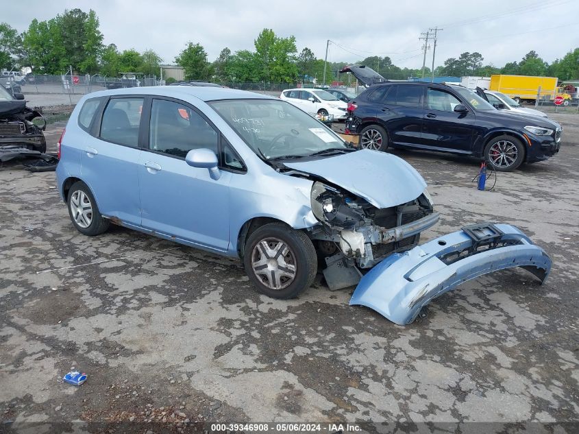 2008 Honda Fit VIN: JHMGD38448S021279 Lot: 39346908