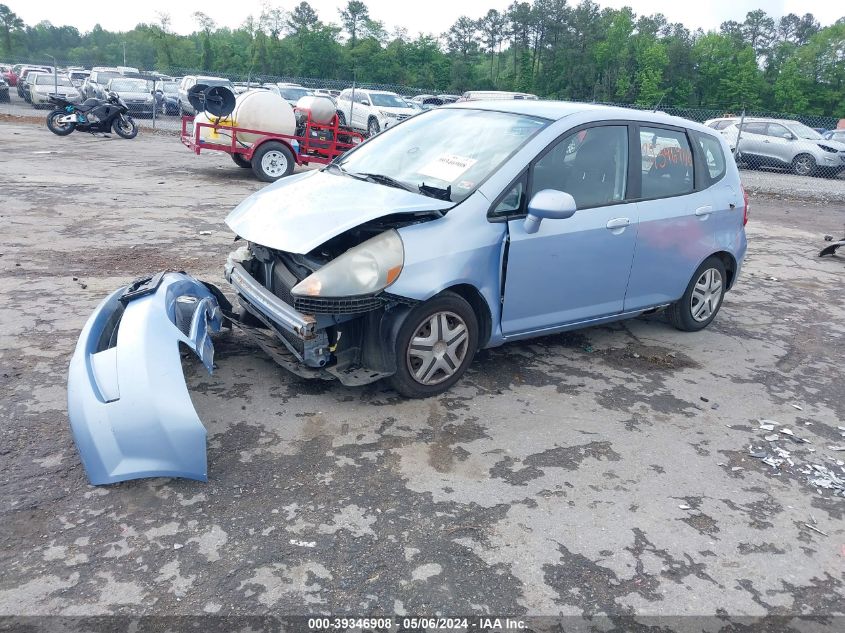 2008 Honda Fit VIN: JHMGD38448S021279 Lot: 39346908