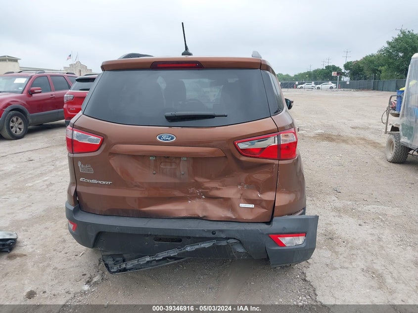 VIN MAJ3S2GE2KC280466 2019 FORD ECOSPORT SE