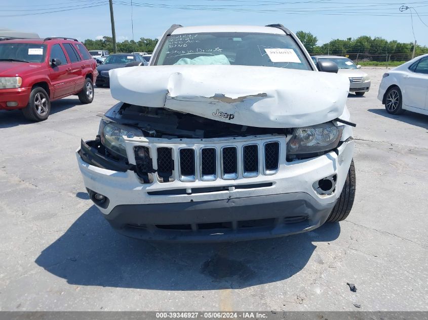 2017 Jeep Compass Sport Fwd VIN: 1C4NJCBA3HD147587 Lot: 39346927