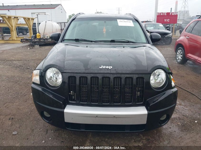 2007 Jeep Compass Limited VIN: 1J8FT57W17D108390 Lot: 39346930