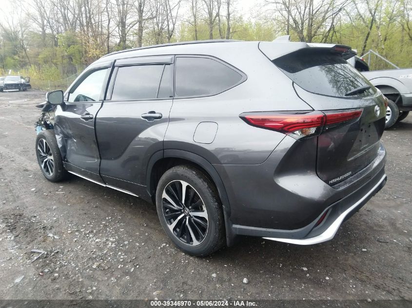 2021 TOYOTA HIGHLANDER VIN: 5TDLZRBH1MS108673
