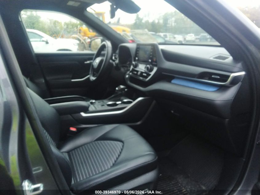 2021 TOYOTA HIGHLANDER VIN: 5TDLZRBH1MS108673