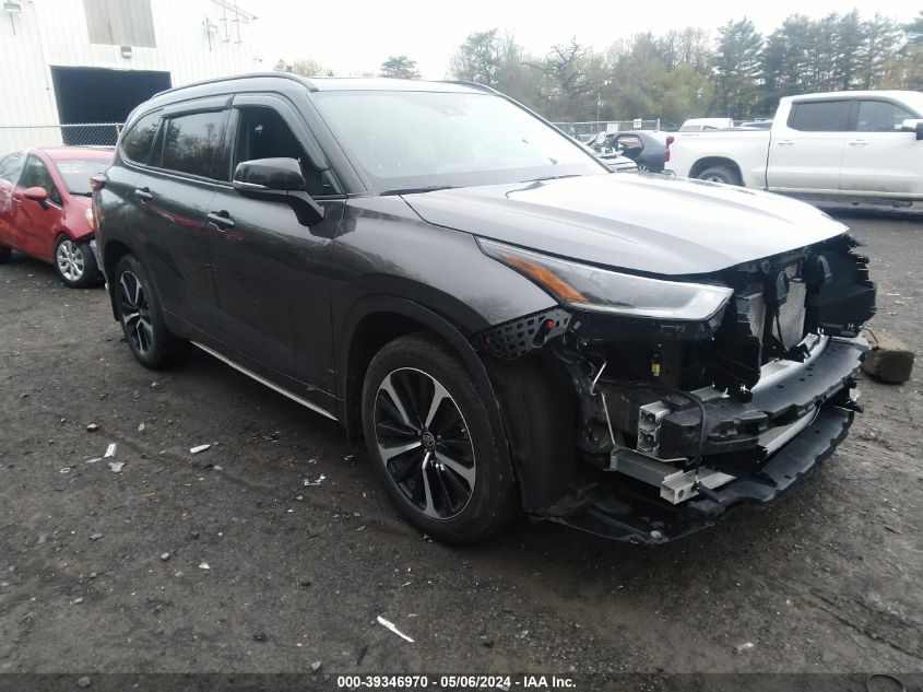 2021 Toyota Highlander Xse VIN: 5TDLZRBH1MS108673 Lot: 39346970