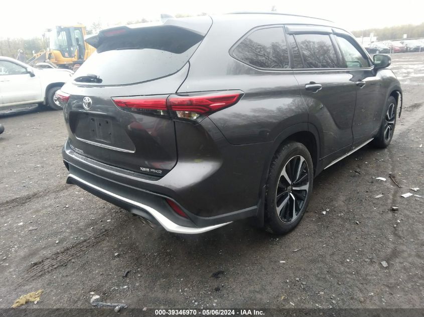 2021 Toyota Highlander Xse VIN: 5TDLZRBH1MS108673 Lot: 39346970