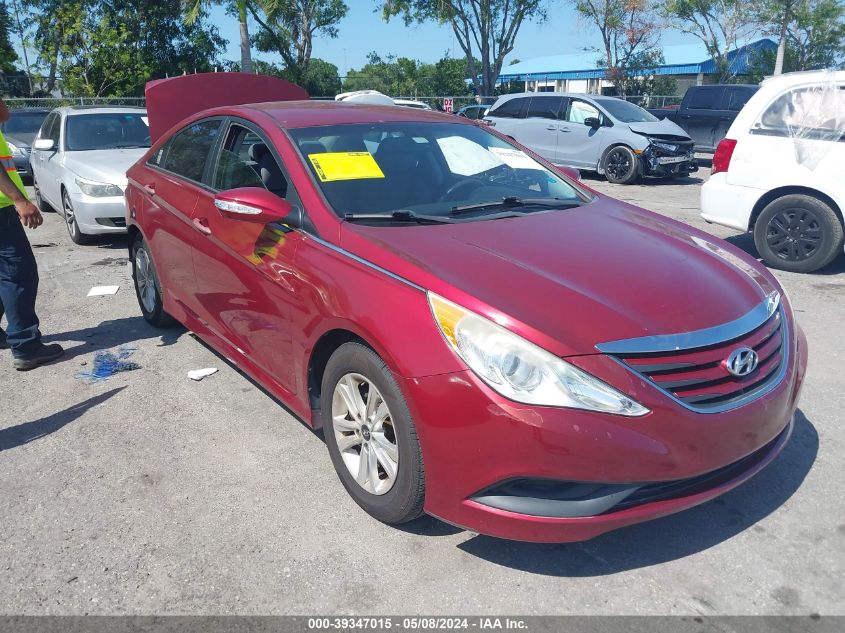 2014 Hyundai Sonata Gls VIN: 5NPEB4AC6EH899330 Lot: 39347015