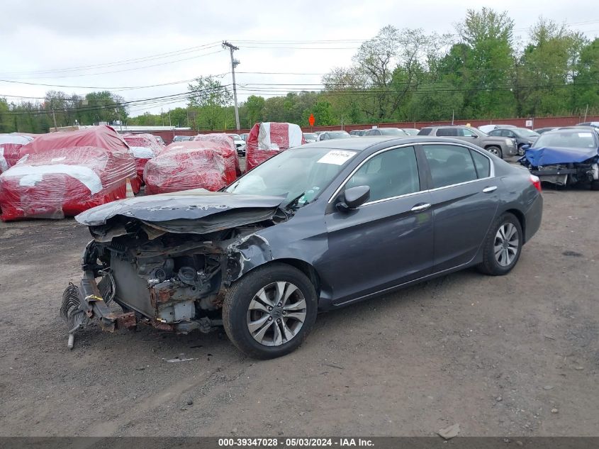 2013 Honda Accord Lx VIN: 1HGCR2F36DA264499 Lot: 39347028