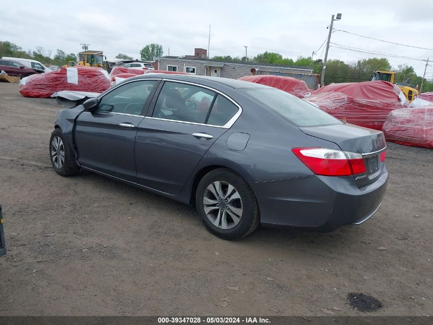 2013 Honda Accord Lx VIN: 1HGCR2F36DA264499 Lot: 39347028