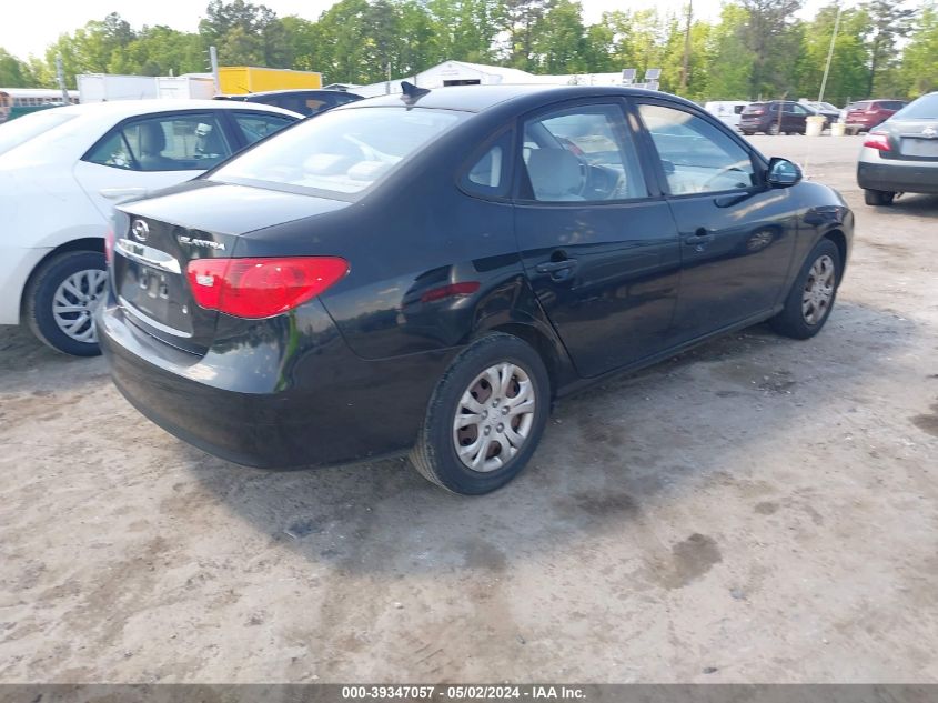 KMHDU4ADXAU980261 | 2010 HYUNDAI ELANTRA