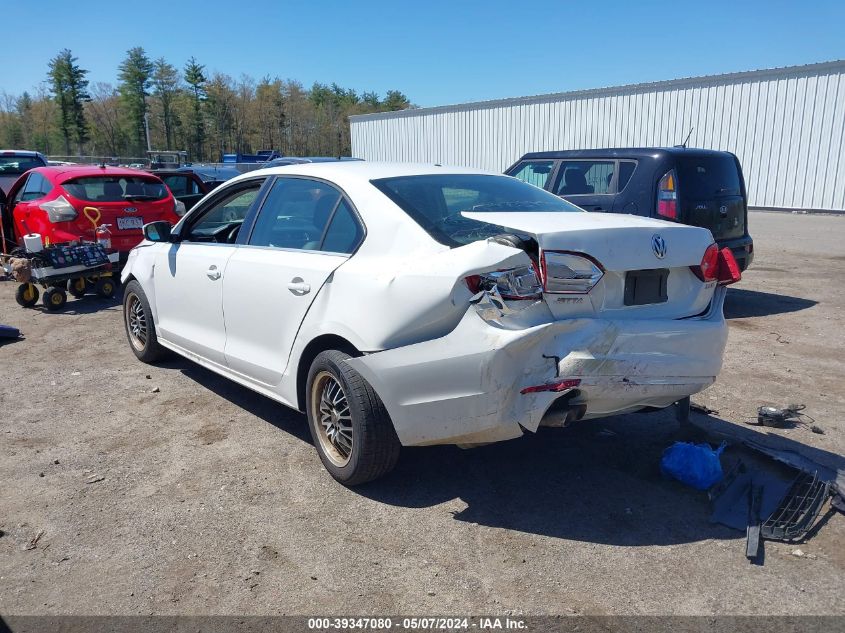 2013 Volkswagen Jetta 2.5L Se VIN: 3VWDP7AJXDM217357 Lot: 39347080