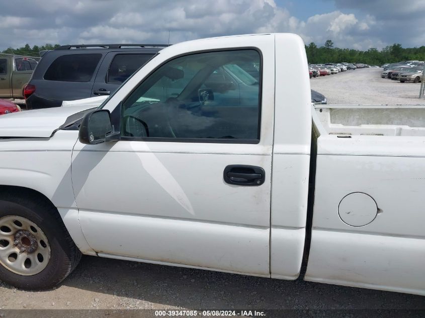 2006 Chevrolet Silverado 1500 Work Truck VIN: 1GCEC14V86E149633 Lot: 39347085