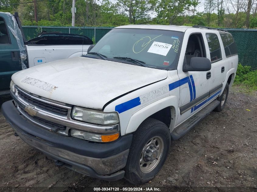 2004 Chevrolet Suburban K2500 VIN: 3GNGK26U04G301553 Lot: 39347120