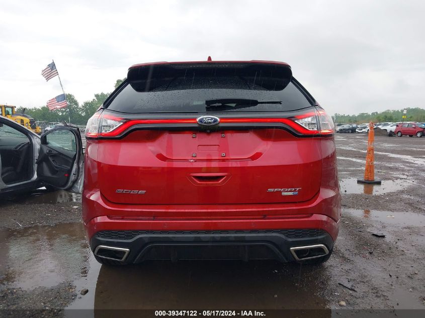 2018 Ford Edge Sport VIN: 2FMPK4AP1JBC39953 Lot: 39347122