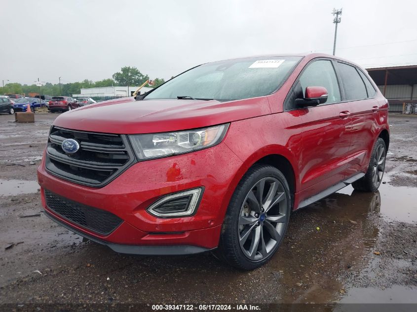 2018 Ford Edge Sport VIN: 2FMPK4AP1JBC39953 Lot: 39347122