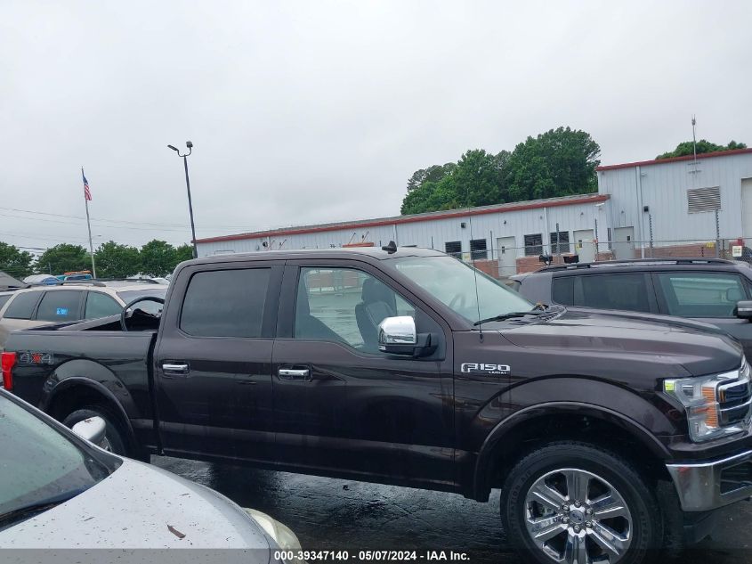 VIN 1FTEW1E45LFA40792 2020 FORD F-150 LARIAT