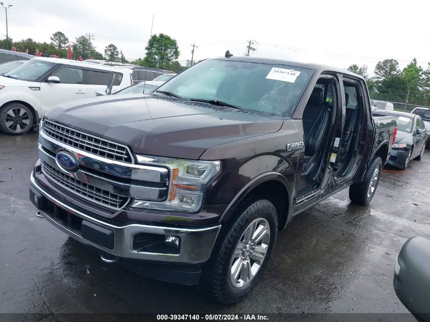 2020 Ford F-150 Lariat VIN: 1FTEW1E45LFA40792 Lot: 39347140