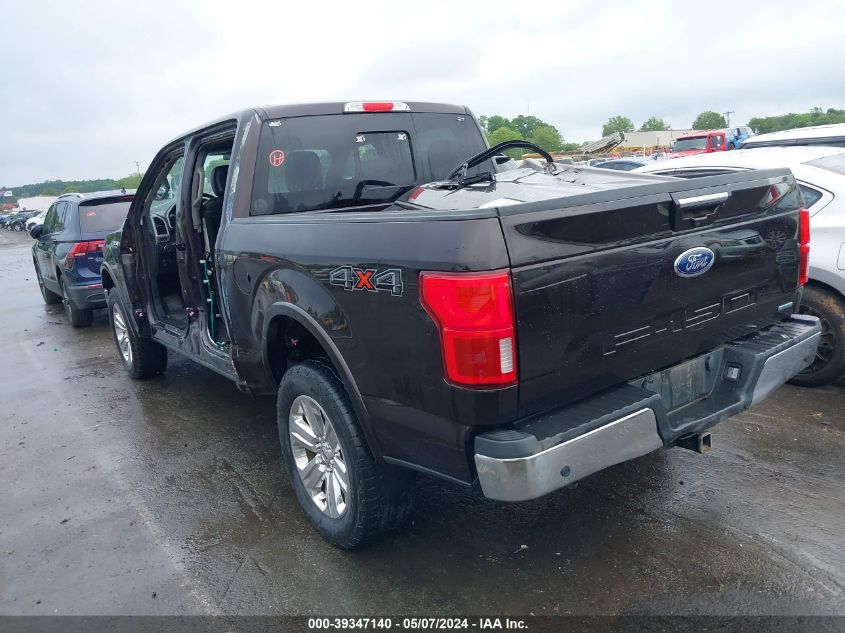 VIN 1FTEW1E45LFA40792 2020 FORD F-150 LARIAT