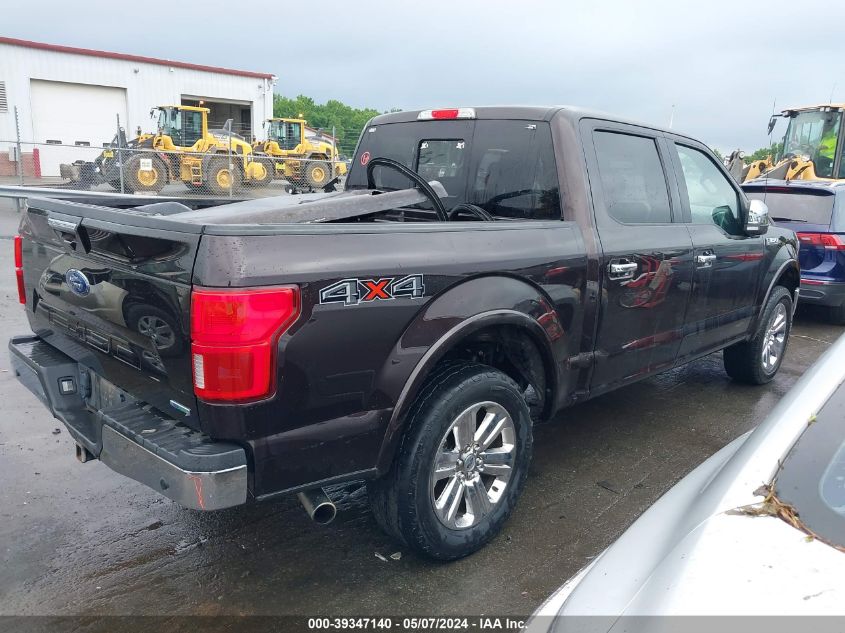 VIN 1FTEW1E45LFA40792 2020 FORD F-150 LARIAT