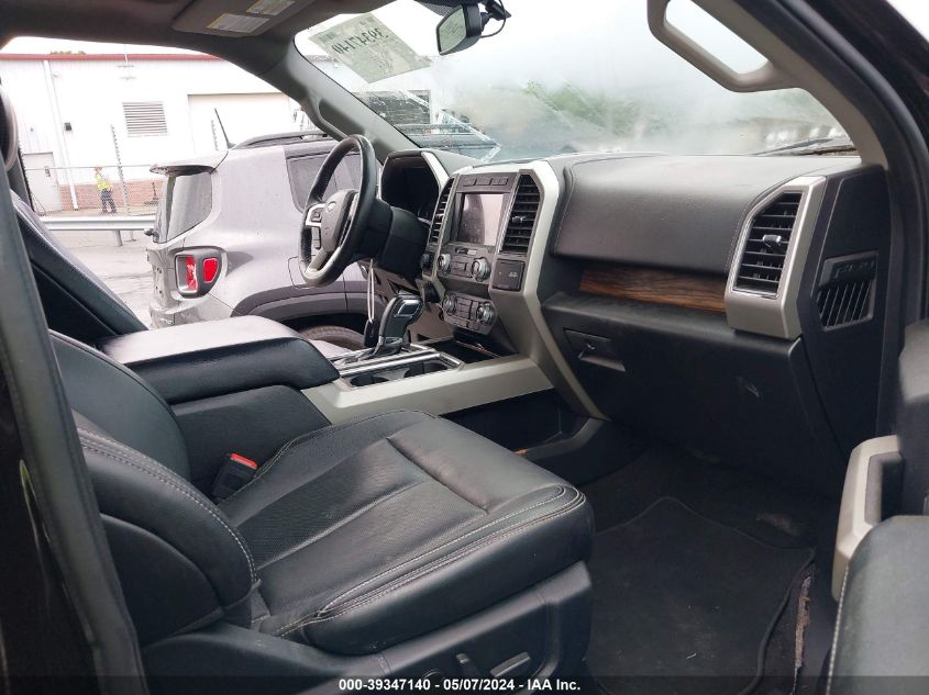 VIN 1FTEW1E45LFA40792 2020 FORD F-150 LARIAT