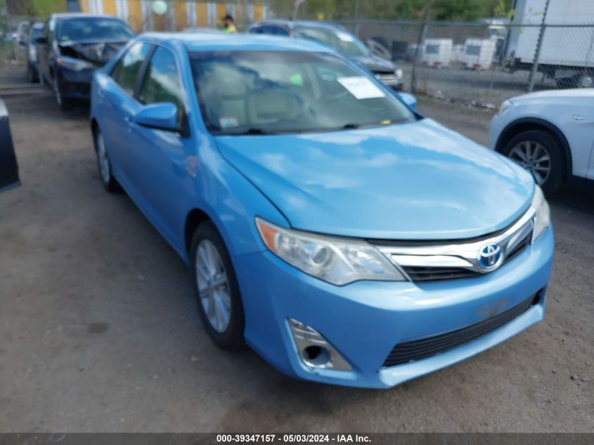 2013 Toyota Camry Hybrid Xle VIN: 4T1BD1FK6DU074870 Lot: 40412562