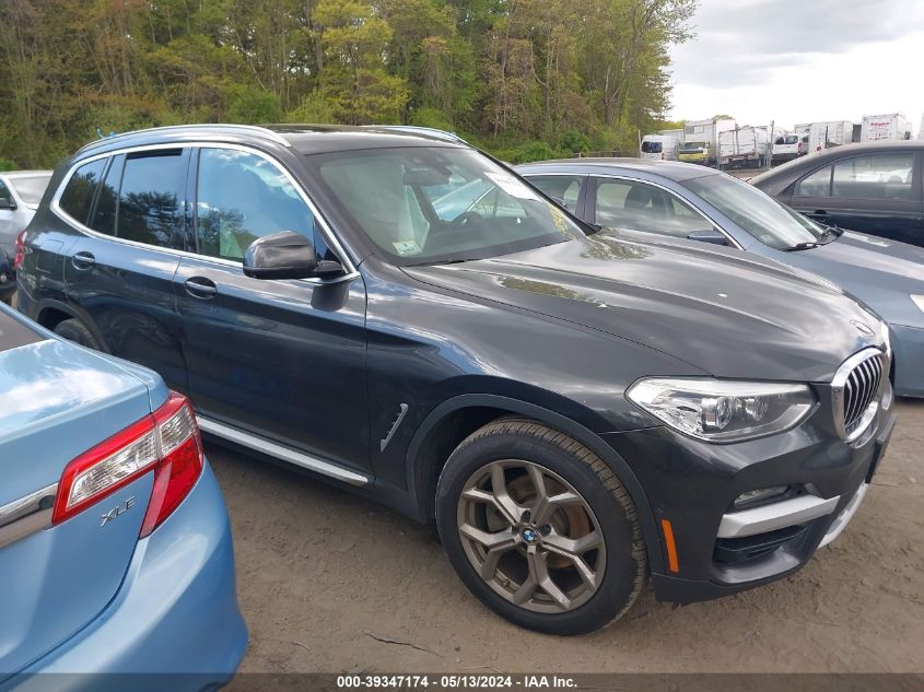 2020 BMW X3 xDrive30I VIN: 5UXTY5C06L9B72243 Lot: 39347174