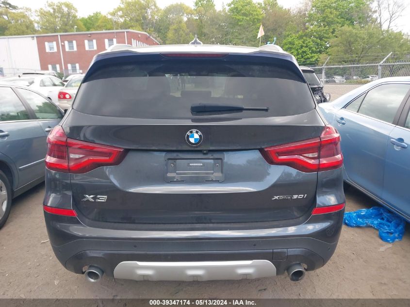 2020 BMW X3 xDrive30I VIN: 5UXTY5C06L9B72243 Lot: 39347174