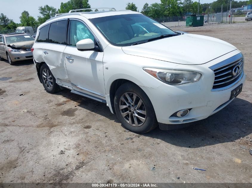 2014 Infiniti Qx60 VIN: 5N1AL0MM4EC513679 Lot: 39347179