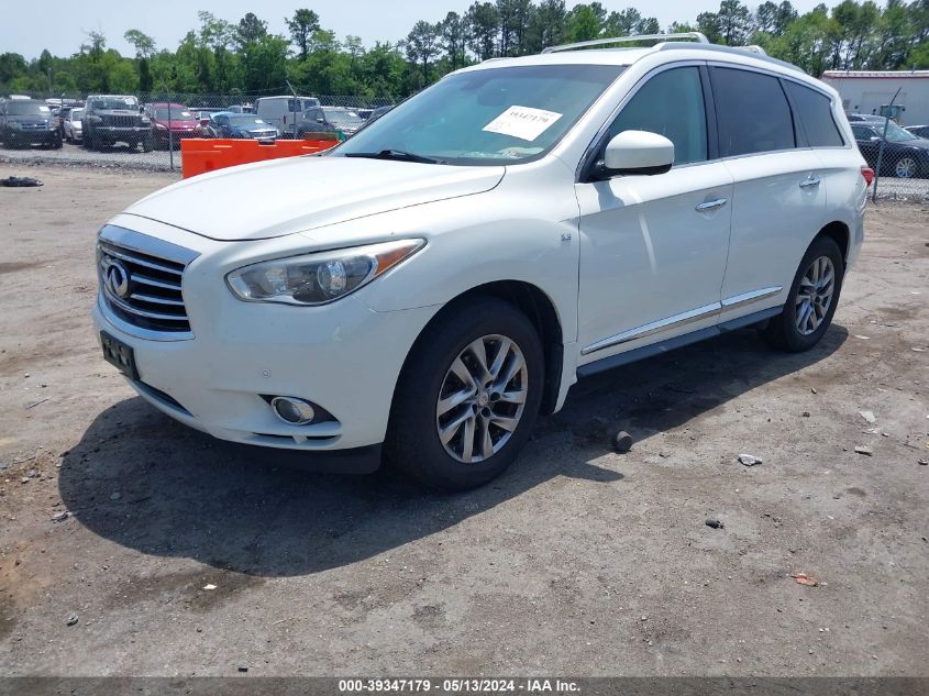 2014 Infiniti Qx60 VIN: 5N1AL0MM4EC513679 Lot: 39347179