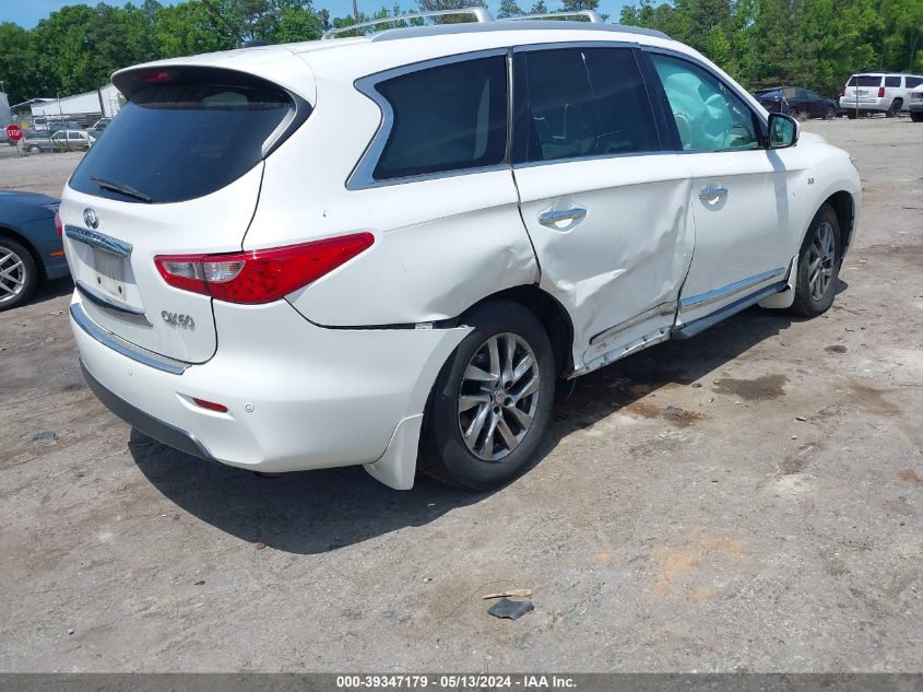 2014 Infiniti Qx60 VIN: 5N1AL0MM4EC513679 Lot: 39347179