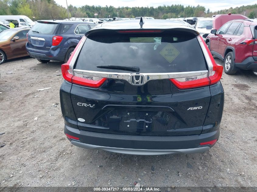 2019 Honda Cr-V Ex VIN: 2HKRW2H53KH625760 Lot: 39347217