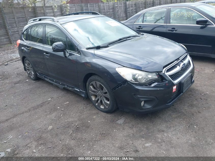 2014 SUBARU IMPREZA 2.0I SPORT PREMIUM - JF1GPAL61E8279246