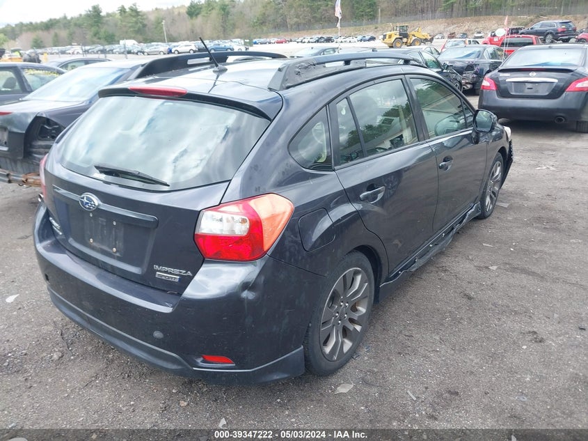 2014 SUBARU IMPREZA 2.0I SPORT PREMIUM - JF1GPAL61E8279246