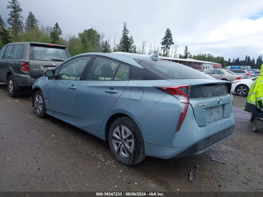 2016 Toyota Prius Two Eco VIN: JTDKARFU7G3508835 Lot: 39347233